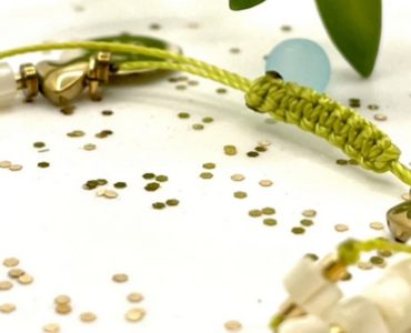 Bracelet ajustable Scarabosse Miyuki Perles Micromacramé
